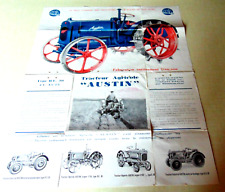 Brochure prospectus tracteurs d'occasion  Pont-d'Ain