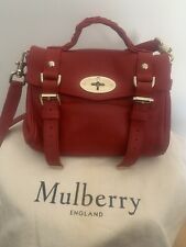 Mulberry red mini for sale  RYDE