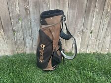 TaylorMade Golf Bag Burnt Orange Black Stand Bag 4-Way Izzo Carry for sale  Shipping to South Africa