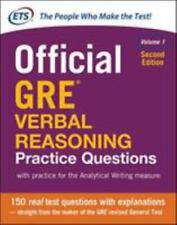 Official gre verbal for sale  Aurora