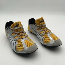 Tênis de corrida casual Puma Shoes masculino tamanho 7.5 amarelo cinza comprar usado  Enviando para Brazil