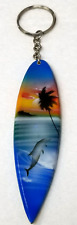 Dolphin surfboard keychain for sale  Saint Louis