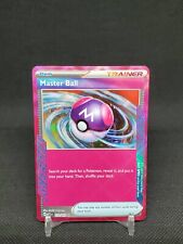 Master Ball 153/162 Temporal Forces Ace Spec quase perfeito cartão Pokemon comprar usado  Enviando para Brazil