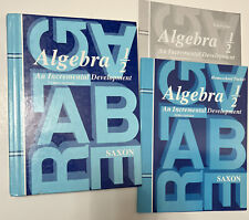 Saxon algebra set for sale  Dover