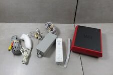 Used, Nintendo Wii Mini 8GB Black/Red Video Game Console Cable for sale  Shipping to South Africa