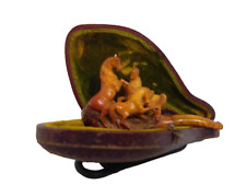 Carved meerschaum pipe for sale  PORTSMOUTH