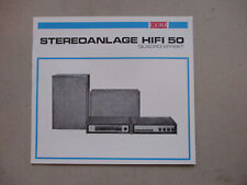 Werbe blatt stereoanlage gebraucht kaufen  Hannover