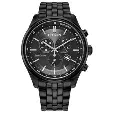 Reloj Citizen Eco-Drive para hombre cronógrafo indicador de fecha negro 42 mm AT2145-86E segunda mano  Embacar hacia Mexico