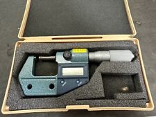 MITUTOYO DIGITAL MICROMETER, Being Sold "AS IS", In Case, NO RESERVE!, used for sale  Shipping to South Africa