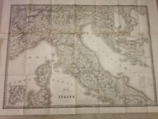 Cartina italia 1854 usato  Pinerolo
