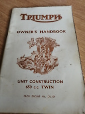 Triumph 650cc unit for sale  LEICESTER