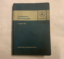 Buch tabellenbuch mercedes gebraucht kaufen  Stolberg