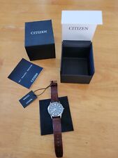 Relógio masculino Citizen Corso Eco-Drive pulseira de couro aço inoxidável - BU2070-12L comprar usado  Enviando para Brazil