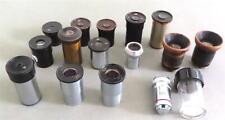 Vintage microscope lenses for sale  UK