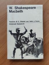 Macbeth shakespeare sansoni usato  Caserta