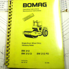 Bomag bw212 bw212d for sale  Minerva