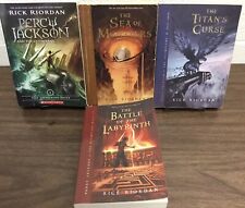 Percy Jackson And The Olympians 4 Book Set PB. Rick Riordan. FREE SHIPPING. for sale  Shipping to South Africa