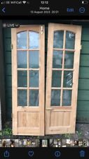 Wooden doors twin for sale  CRICKHOWELL