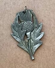 Scottish thistle pendant for sale  STOCKPORT