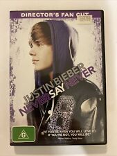 Usado, Justin Bieber - Never Say Never (Director's Cut Edition, DVD, 2010) comprar usado  Enviando para Brazil