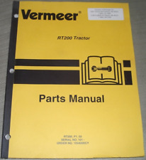 Vermeer rt200 tractor for sale  Union
