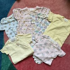 Lote De Colección Carters Baby Bodys 6 Una Pieza 3-6M 6-9M Osos Conejos Pasteles segunda mano  Embacar hacia Argentina