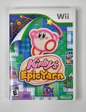 Kirby's Epic Yarn (Nintendo Wii, 2010) manual completo incluido segunda mano  Embacar hacia Mexico