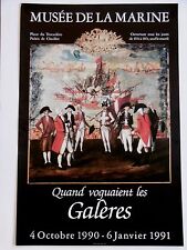 Marine affiche originale d'occasion  Toulon-