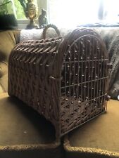 Wicker pet basket for sale  WORTHING