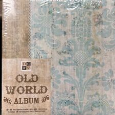 Álbum de recortes DCWV Old World - 12" x 12" carregamento superior pós encadernado comprar usado  Enviando para Brazil
