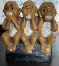 3 wise monkeys for sale  BIRMINGHAM