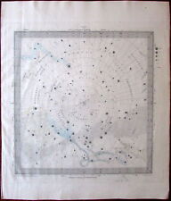 Cartas Estelares 1844 Mapas Celestiales Juego de 6 SDUK Caminante Zodiaco Cielo Nocturno Color Mano, usado segunda mano  Embacar hacia Argentina