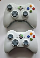 🕹2x Original Xbox 360 Controller Wireless Weiß Joystick Microsoft 🎮, usado comprar usado  Enviando para Brazil