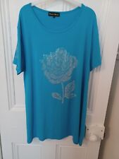 Ladies turquoise top for sale  ACCRINGTON
