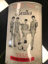Beatles metal talc for sale  NORMANTON