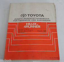 Transmissão manual de oficina Toyota Hilux/4 Runner chassi corpo, 08/1991 comprar usado  Enviando para Brazil