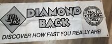 "Diamondback Banner 1982 BMX ORIGINAL DE LA VIEJA ESCUELA NO reproducción 64""x23" segunda mano  Embacar hacia Argentina