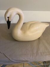 White wooden swan for sale  Windsor