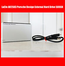 LaCie AR25U3 Porsche Design External 500GB External Hard Drive with USB Cord for sale  Santa Maria