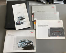 Audi owners manual for sale  LEICESTER