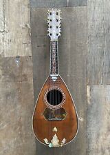 Antique GAETANO VINACCIA MANDOLIN, 1779, YOUTUBE! old Italian mandolin  for sale  Shipping to South Africa