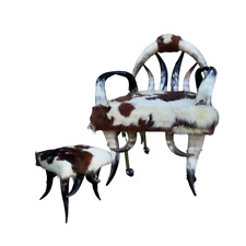 Antique horn chair for sale  San Jose