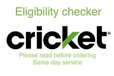 Cricket eligibility check for sale  Orlando