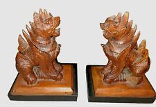 Vintage wooden bookends for sale  Newport News