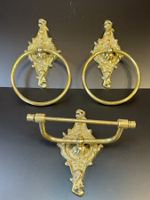 Vtg brass bathroom for sale  Bremen