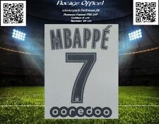 Flocage junior officiel PSG 19/20 monblason maillot 7 Mbappé Away Ligue1 France, occasion d'occasion  Carnoux-en-Provence