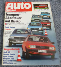 Auto Zeitung 6/1982 Audi 80 Opel Ascona C VW Santana, Betti Poster Lancia Rallye segunda mano  Embacar hacia Argentina