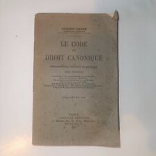 Code droit canonique d'occasion  Biscarrosse