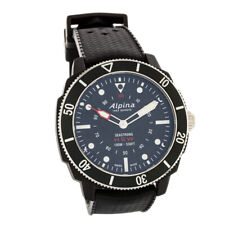 Smartwatch Alpina Seastrong H S W da uomo quadrante nero AL-282LBB4V6 usato  Spedire a Italy