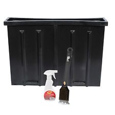 Braai / BBQ Grid Grill Cleaner Box with Cleaning Spray & Brush Scrape Easy Clean for sale  Shipping to South Africa